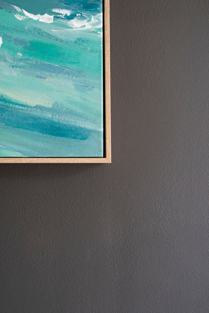 Framed Acrylic Swimmer Painting - Chapin Furniture