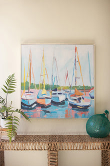 Framed Sailboat Painting - Chapin Furniture