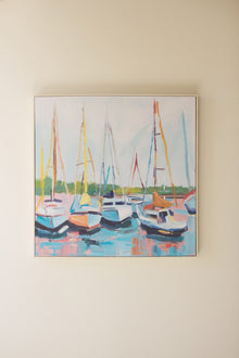 Framed Sailboat Painting - Chapin Furniture