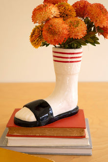 Ceramic Slide With Socks Vase - Chapin Furniture