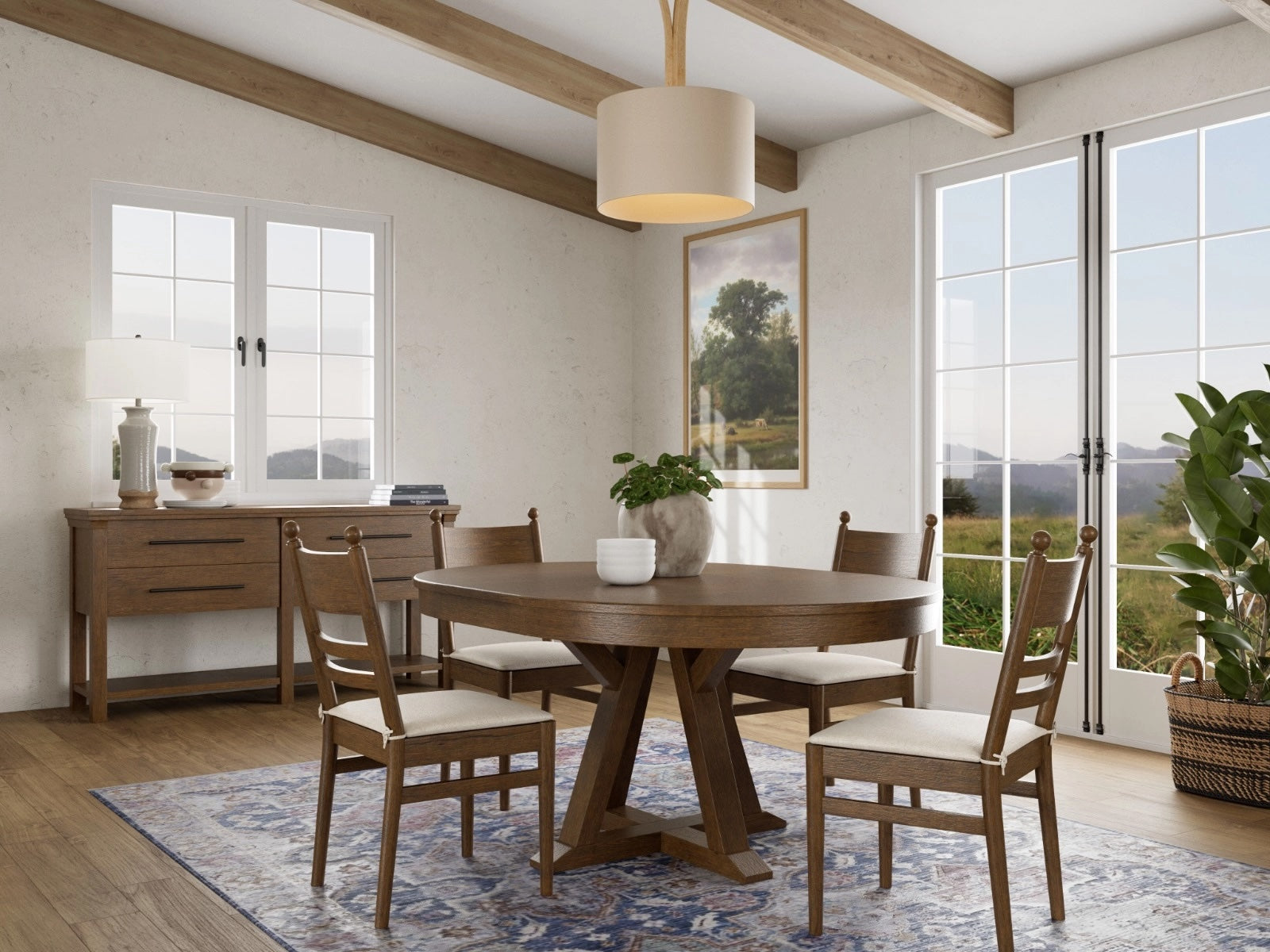 Calhoun Round Dining Table - Chapin Furniture