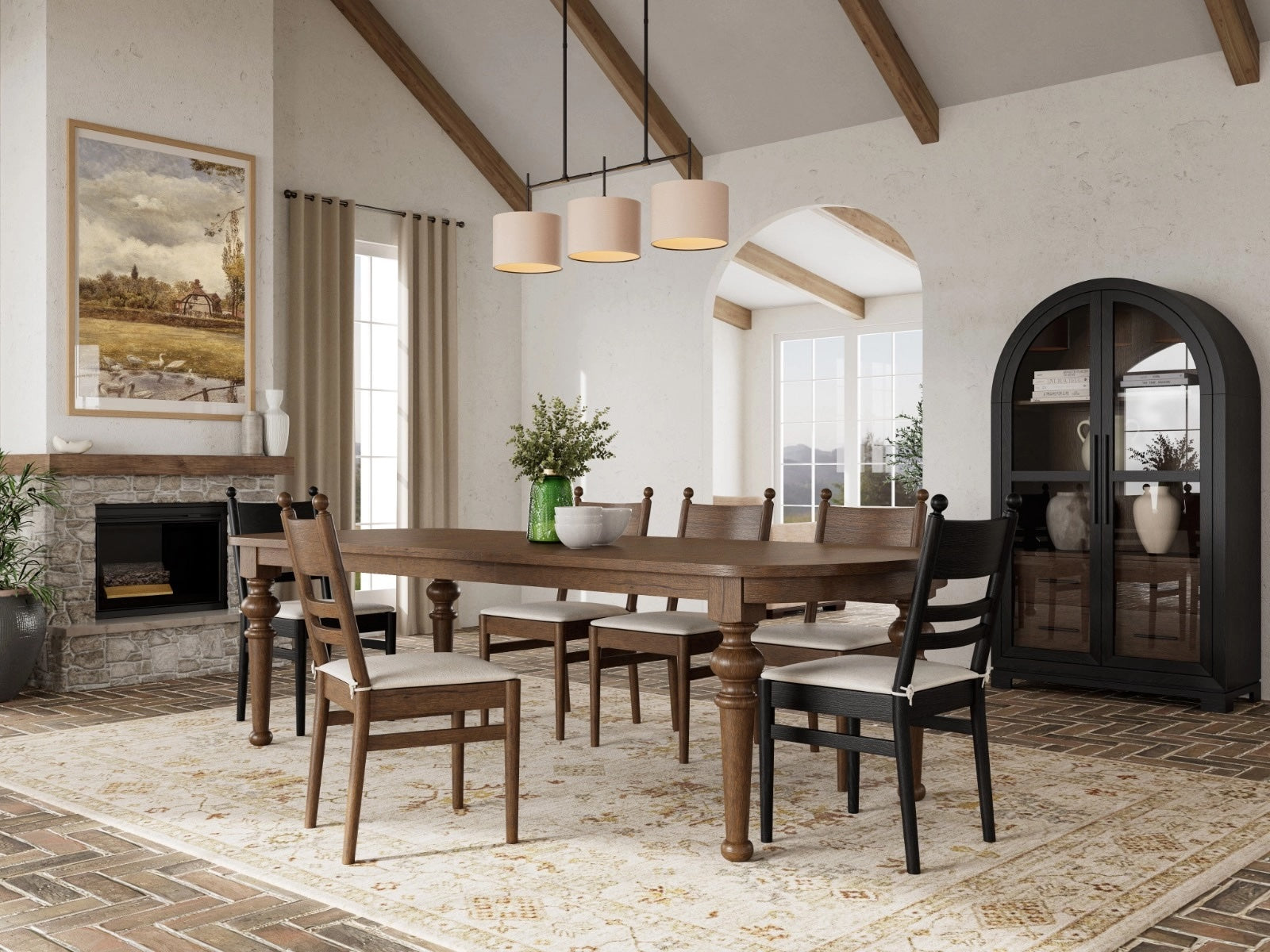 Calhoun Leg Dining Table - Thumbnail 5