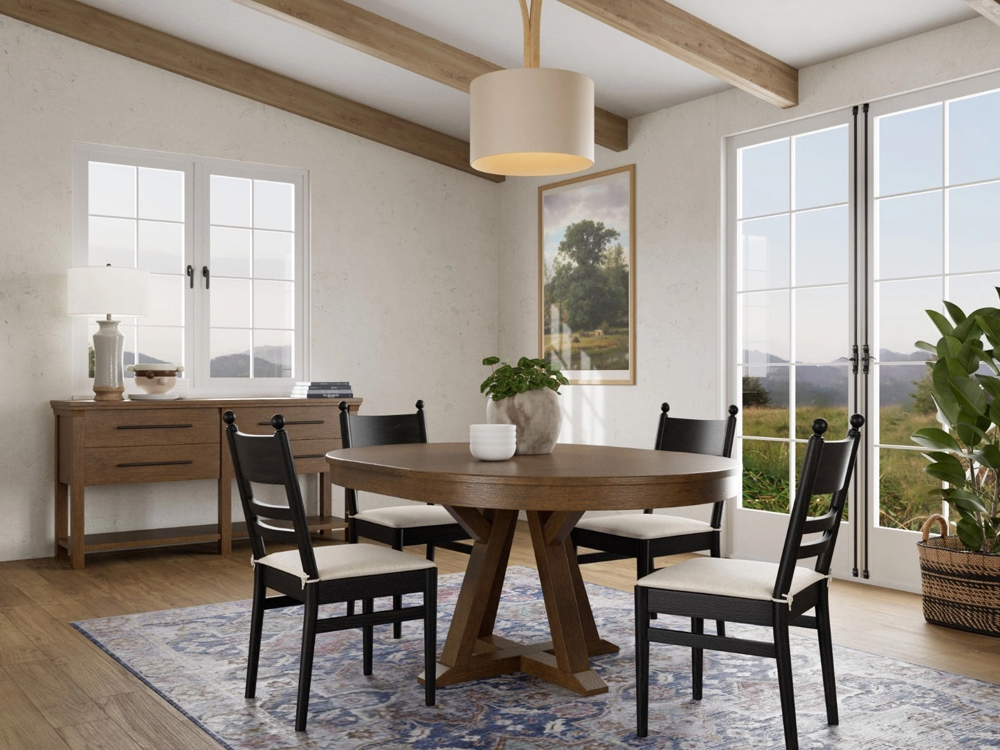 Calhoun Round Dining Table - Chapin Furniture