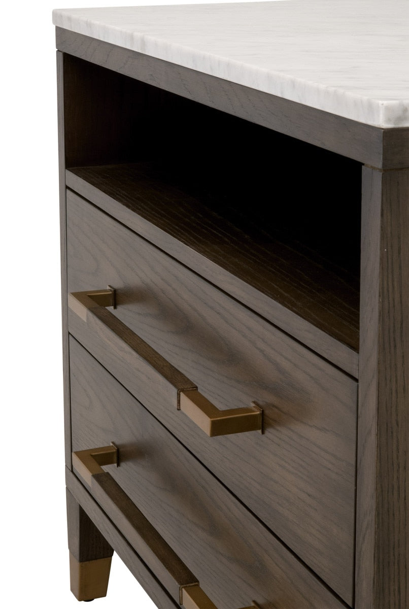 Cambria Two Drawer Nightstand - Chapin Furniture