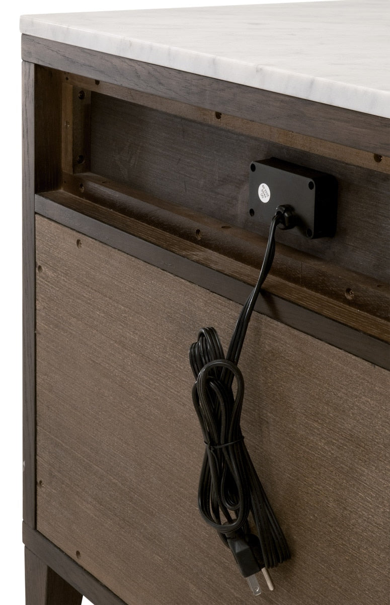 Cambria Two Drawer Nightstand - Chapin Furniture