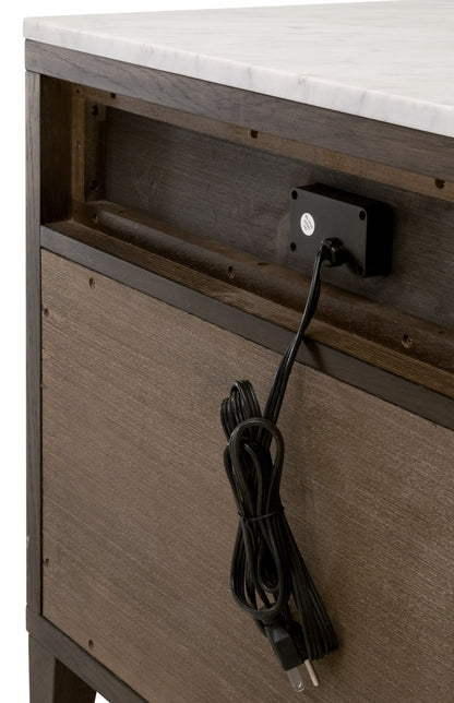 Cambria Two Drawer Nightstand - Chapin Furniture