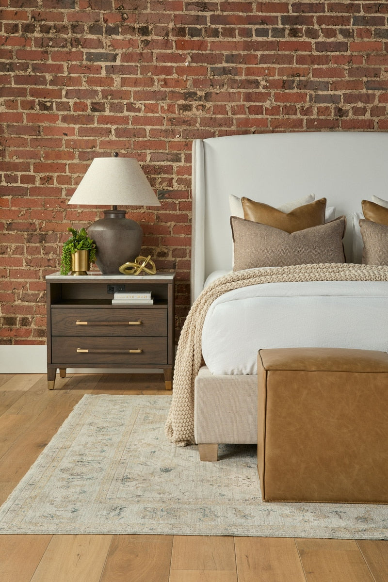 Cambria Two Drawer Nightstand - Chapin Furniture