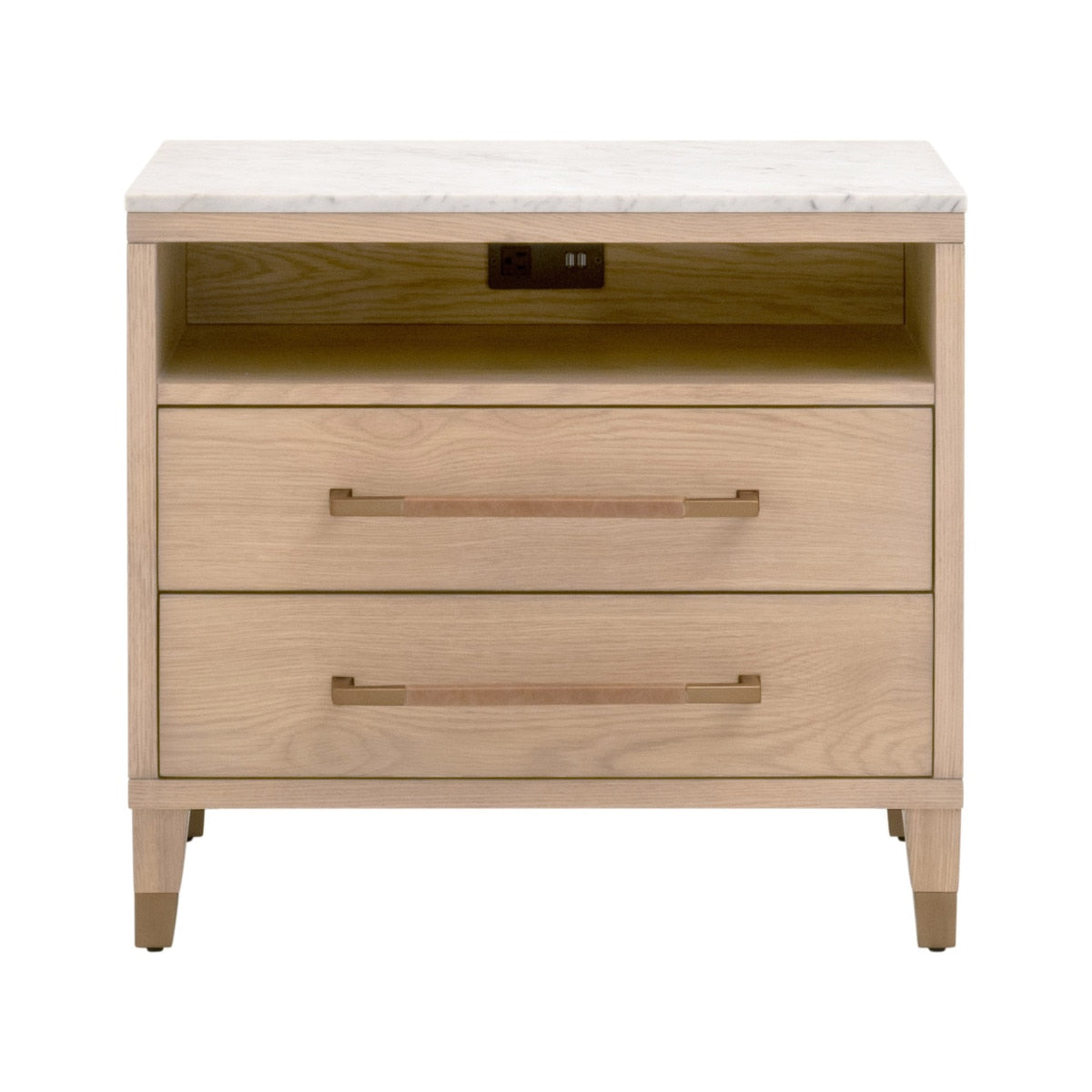 Cambria Two Drawer Nightstand - Chapin Furniture