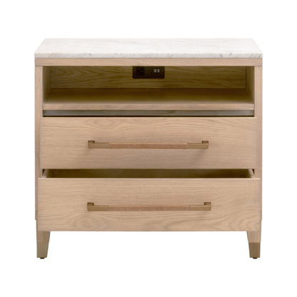 Cambria Two Drawer Nightstand - Chapin Furniture