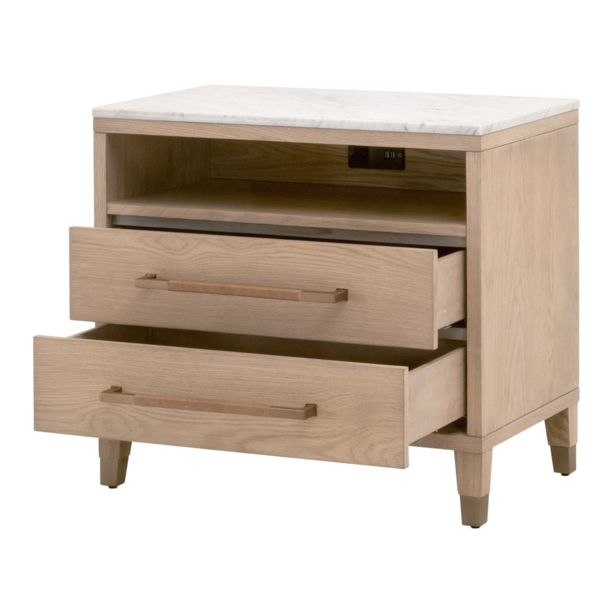 Cambria Two Drawer Nightstand - Chapin Furniture