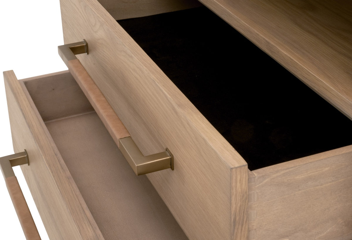 Cambria Two Drawer Nightstand - Chapin Furniture