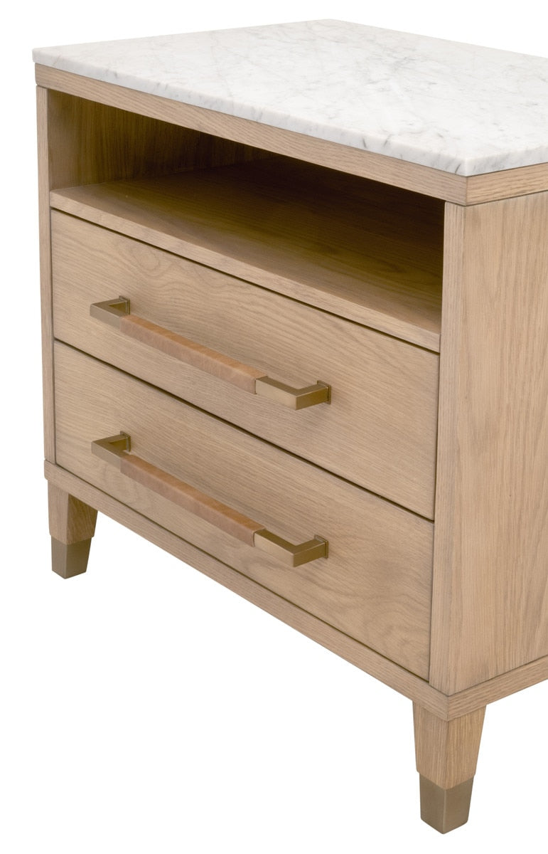 Cambria Two Drawer Nightstand - Chapin Furniture