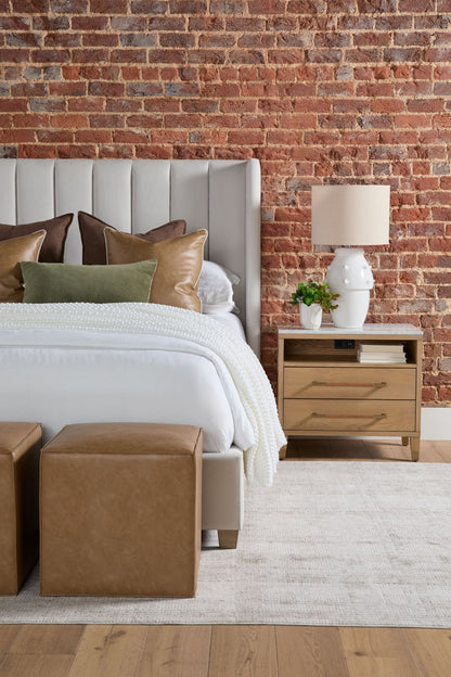 Cambria Two Drawer Nightstand - Chapin Furniture