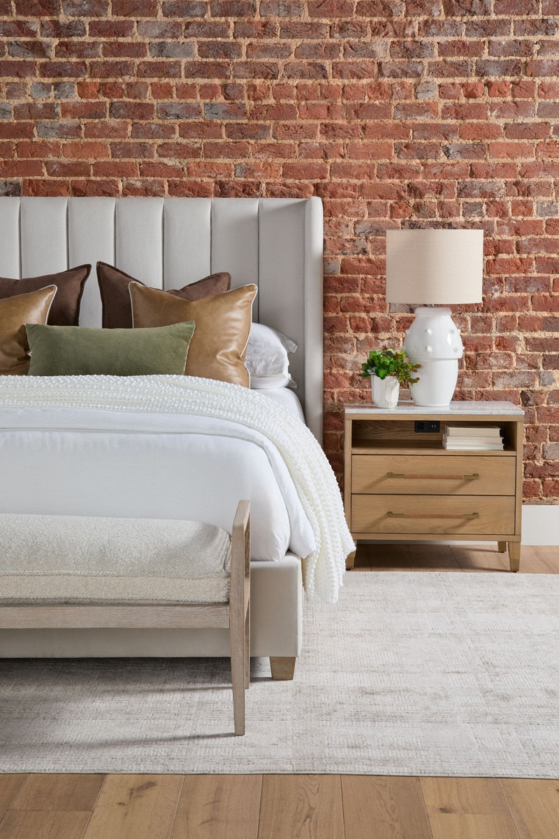 Cambria Two Drawer Nightstand - Chapin Furniture