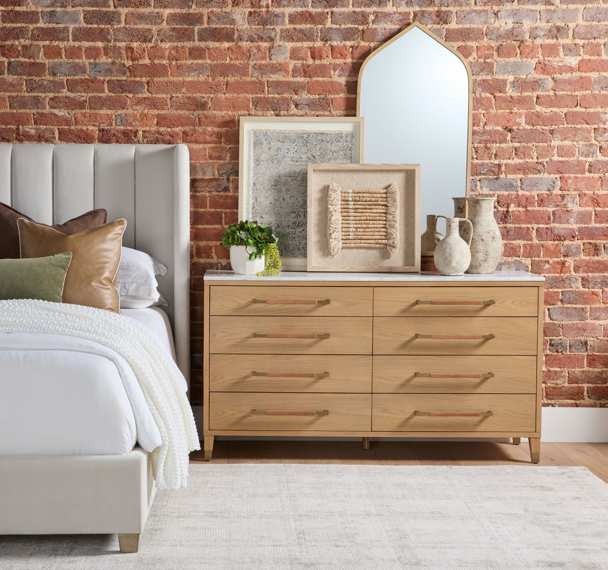 Cambria Eight Drawer Double Dresser - Chapin Furniture