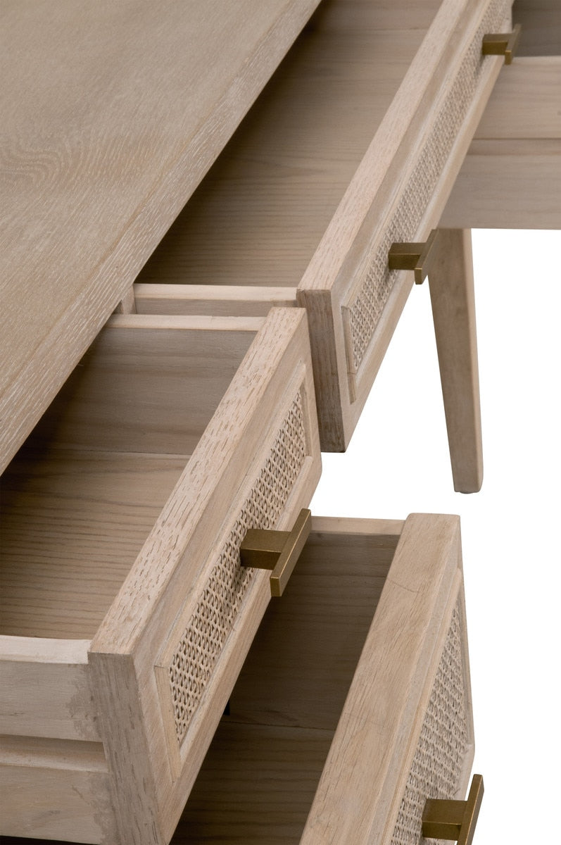 Cane Desk - Chapin Furniture