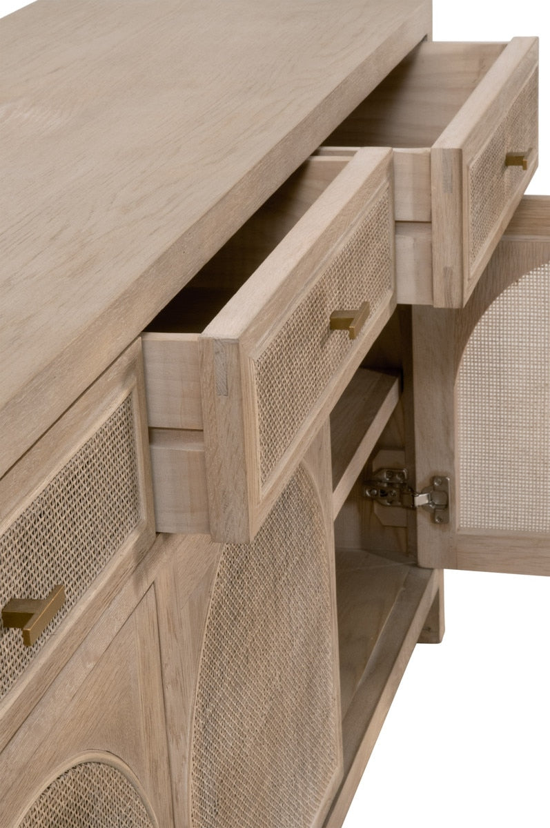 Cane Media Sideboard
