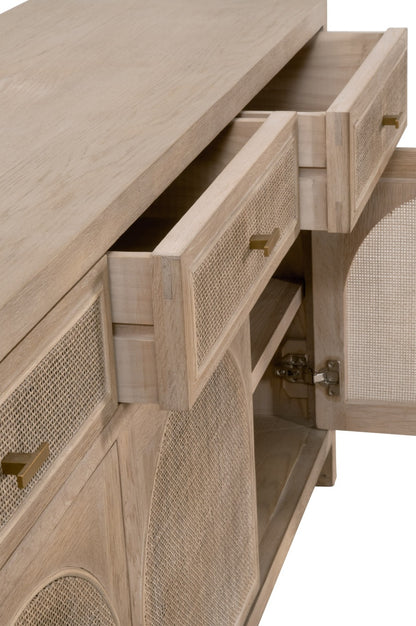 Cane Media Sideboard