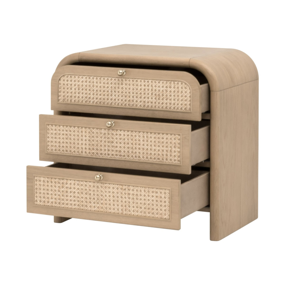 Cannes Three Drawer Nightstand - Chapin Furniture