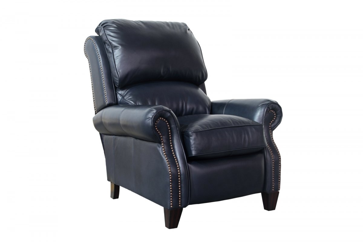 Churchill Recliner in Shoreham- Shoreham-Blue - Chapin Furniture