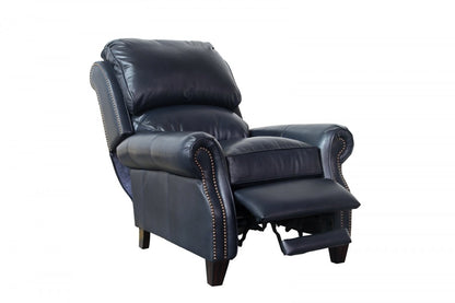 Churchill Recliner in Shoreham- Shoreham-Blue - Chapin Furniture