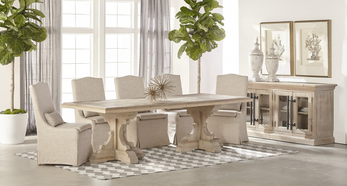 Colette Slipcover Dining Chair- Set of 2 - Chapin Furniture