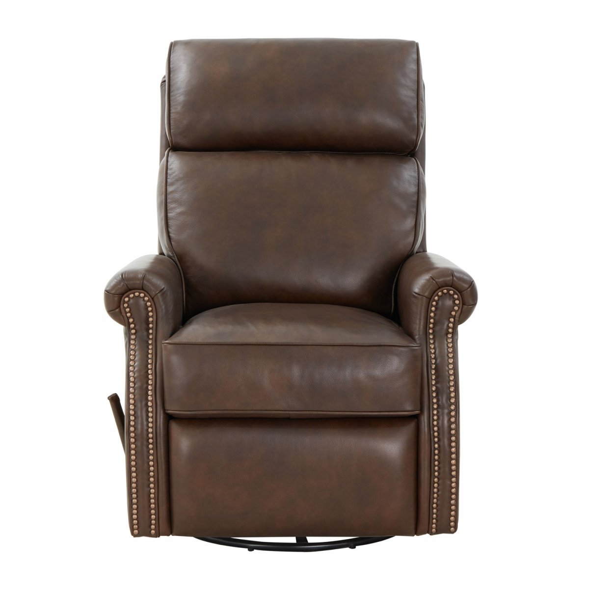 Crews Manual Swivel Glide Recliner- Ashford-Walnut - Chapin Furniture