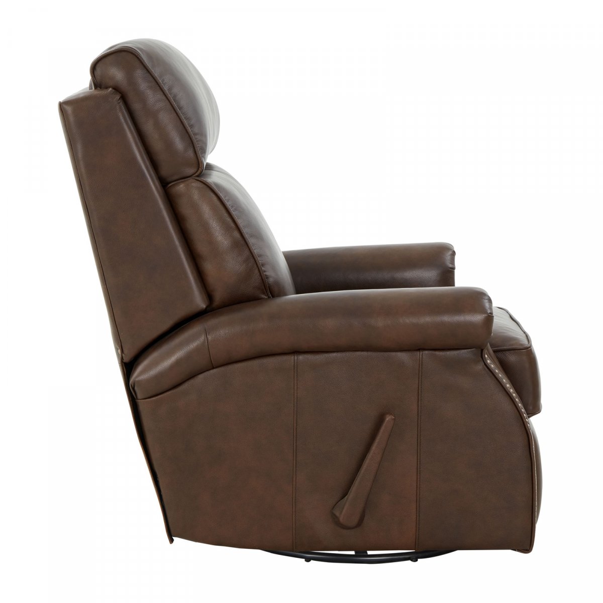 Crews Manual Swivel Glide Recliner- Ashford-Walnut - Chapin Furniture