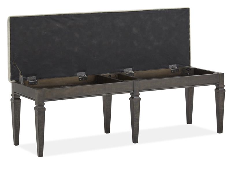 Calistoga Bench w/Upholstered Seat - Chapin Furniture