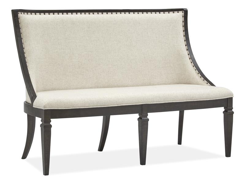 Calistoga Bench w/Upholstered Seat & Back - Chapin Furniture