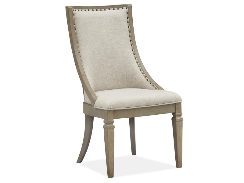 Lancaster Dining Arm Chair w/Upholstered Seat & Back- Set of 2 - Chapin Furniture