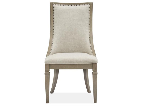 Lancaster Dining Arm Chair w/Upholstered Seat & Back- Set of 2 - Chapin Furniture