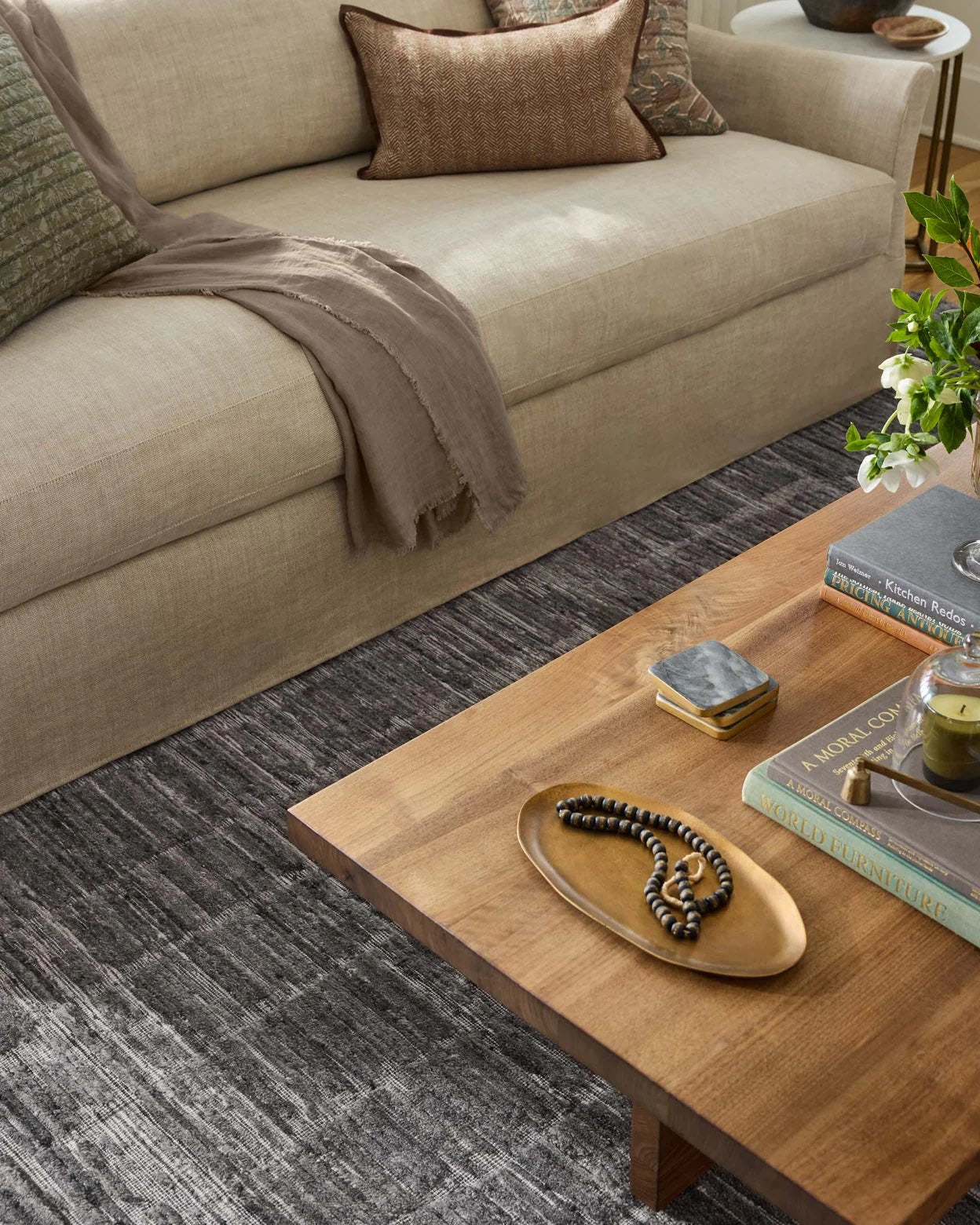 Jean Stoffer Daniel 01 Rug-Slate - Chapin Furniture