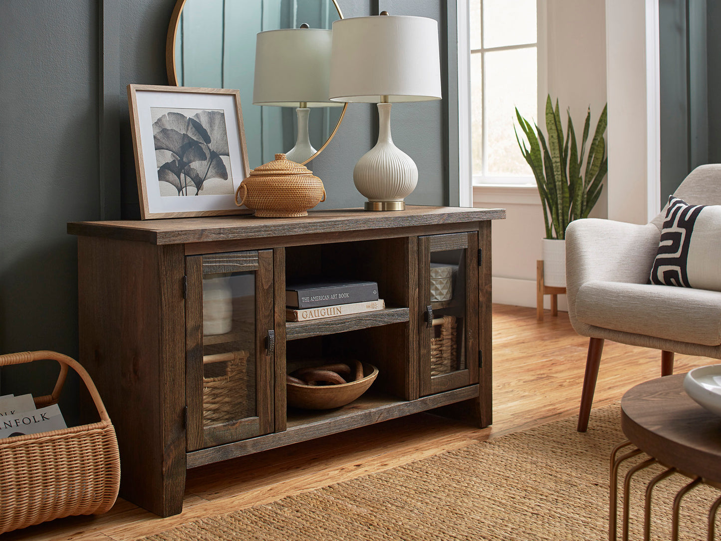 Alder Grove Console With Doors - Chapin Furniture
