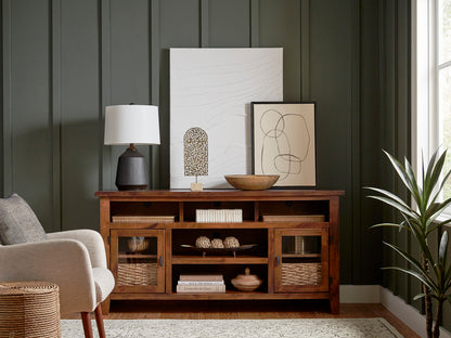 Alder Grove Console With Doors - Chapin Furniture