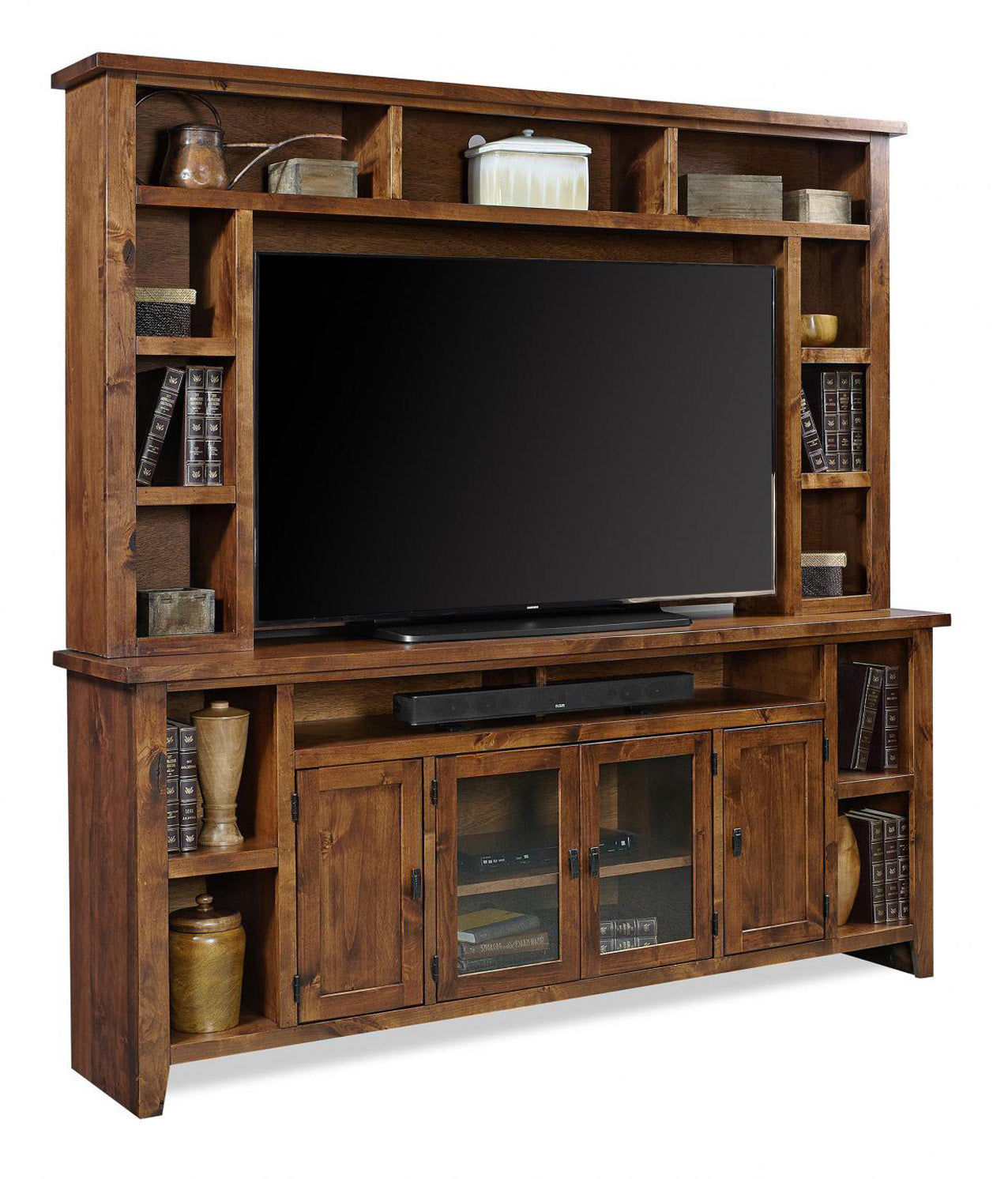 Alder Grove Console With Hutch Option - Chapin Furniture