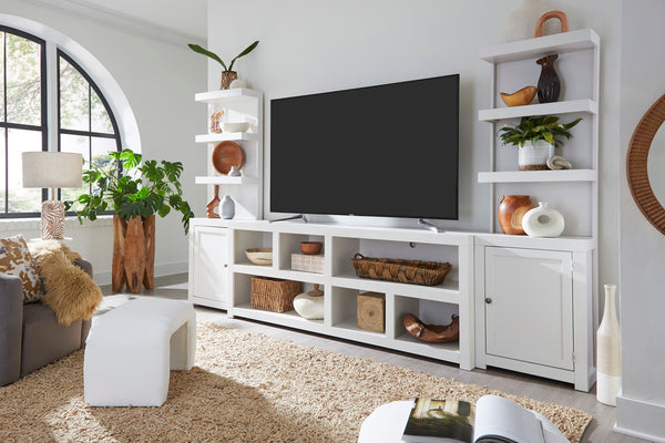 Mackenzie Entertainment Wall - White - Chapin Furniture