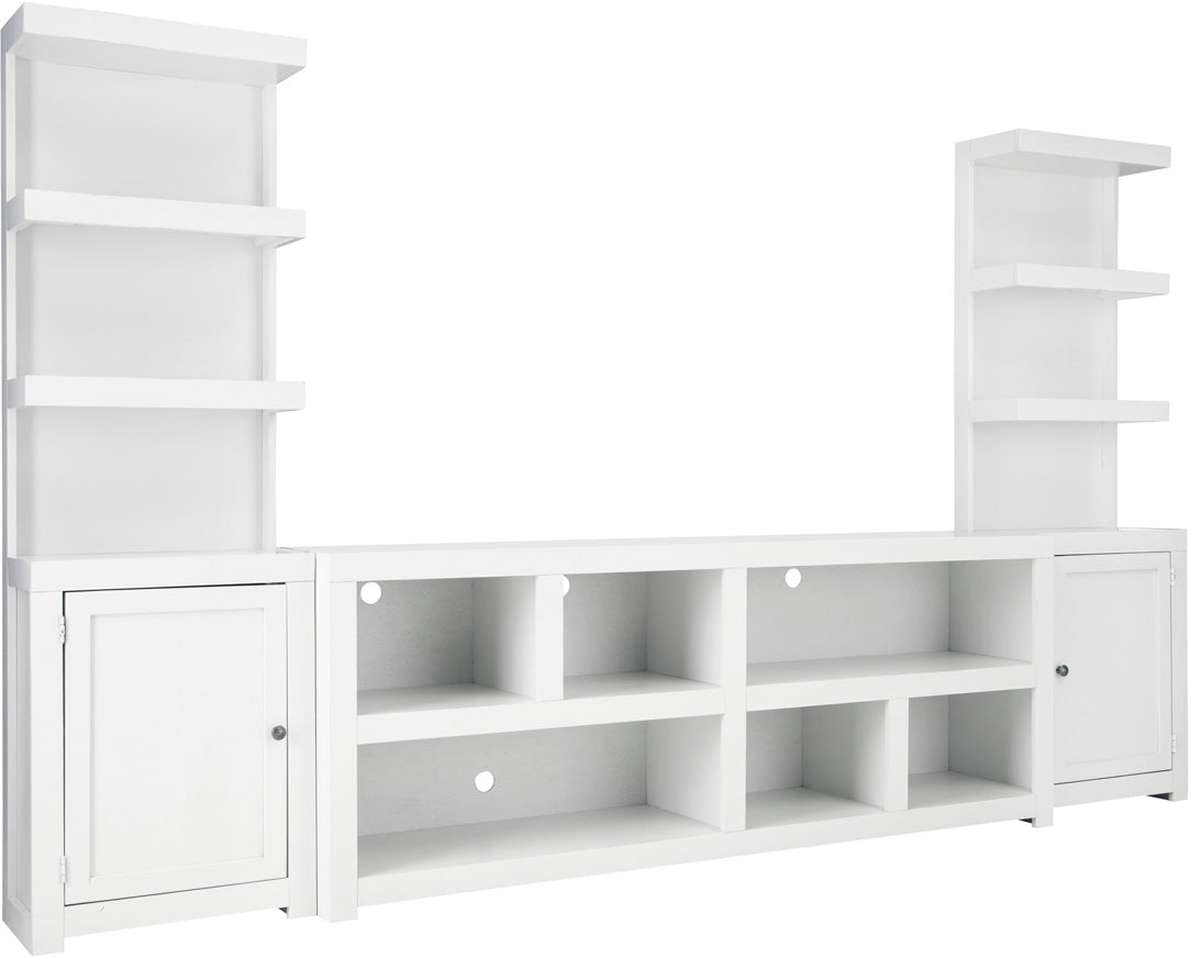 Mackenzie Entertainment Wall - White - Chapin Furniture