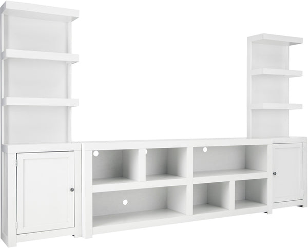 Mackenzie Entertainment Wall - White - Chapin Furniture