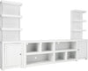 Mackenzie Entertainment Wall - Brindle - Chapin Furniture