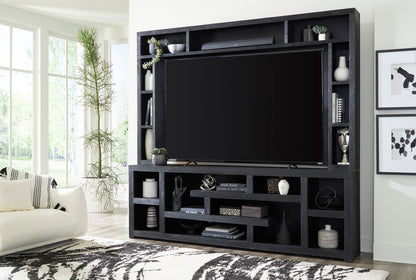 Mackenzie 97" Console & Hutch - Vintage Black - Chapin Furniture