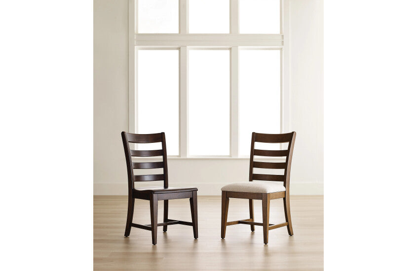 Kafe Ladderback Dining Chair Set of 2 - Latte - Chapin Furniture