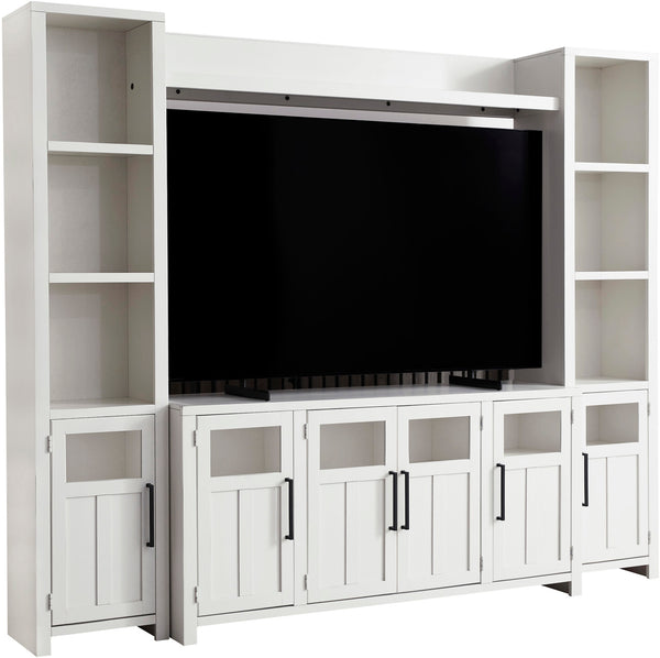 Finnegan Entertainment Wall - White - Chapin Furniture