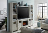 Finnegan Entertainment Wall - White - Chapin Furniture