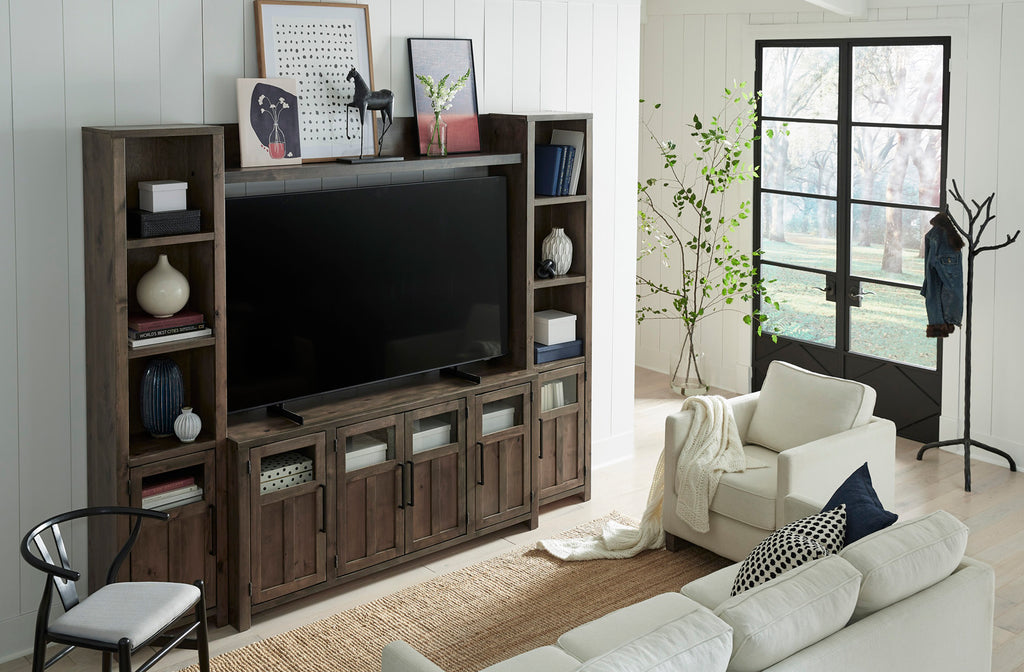 Finnegan Entertainment Wall - Sandy Brown - Chapin Furniture