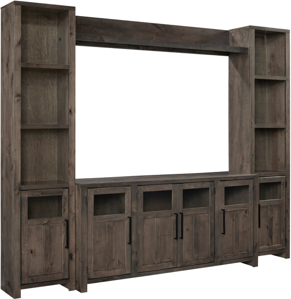 Finnegan Entertainment Wall - Sandy Brown - Chapin Furniture