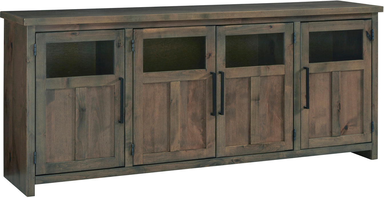 Finnegan 78" Console w/ 4 Doors - Sandy Brown - Chapin Furniture