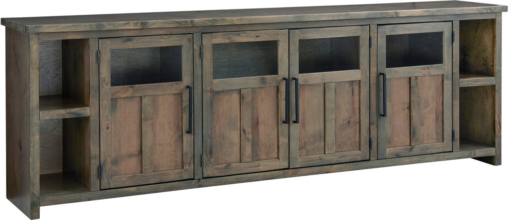 Finnegan 98" Console w/ 4 Doors - Sandy Brown - Chapin Furniture