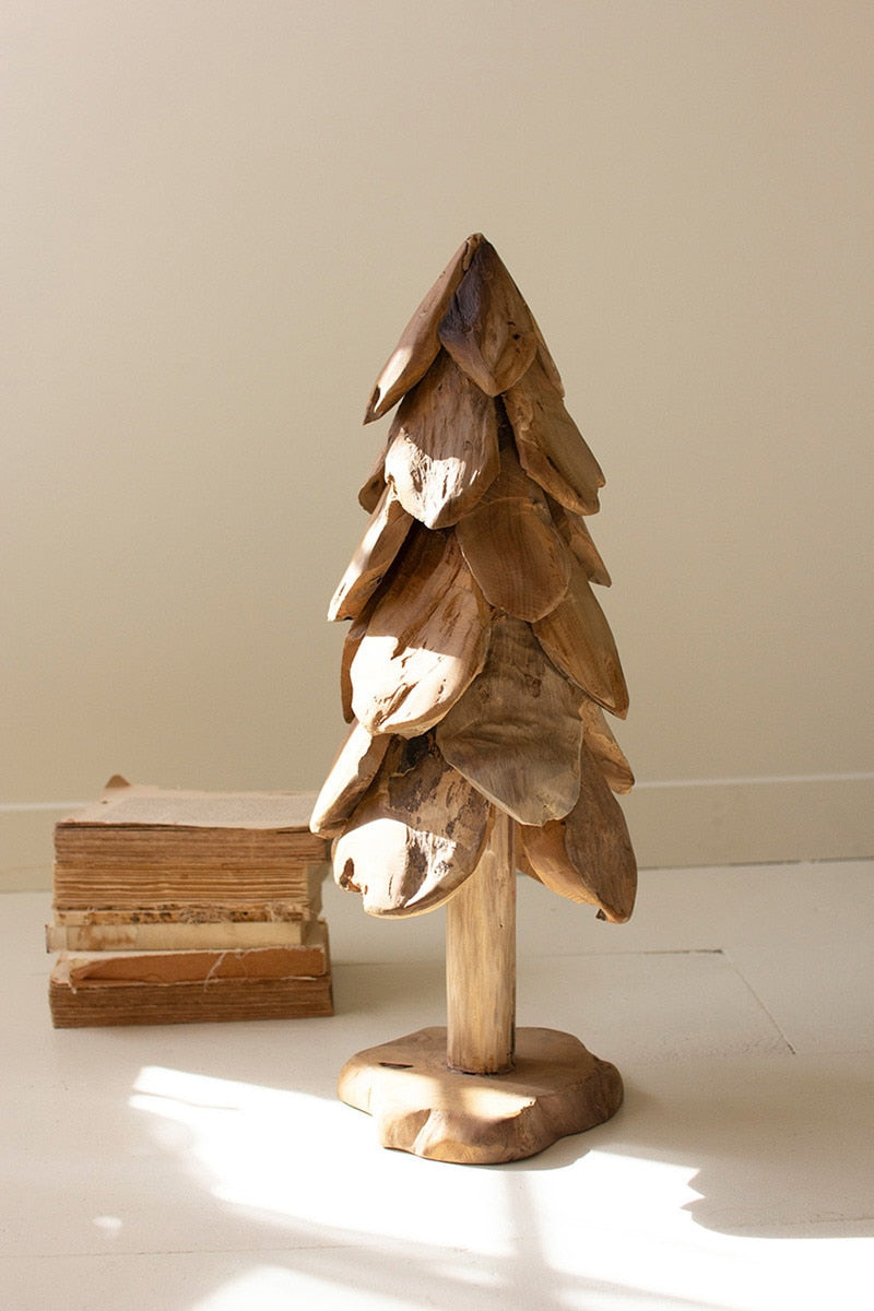 Rustic Teak Christmas Tree / Small - Chapin Furniture