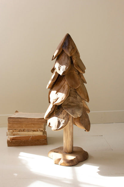 Rustic Teak Christmas Tree / Small - Chapin Furniture